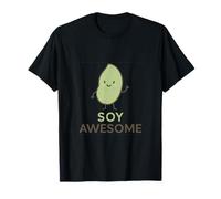 Soy Awesome Eco Friendly Soybean Sustainable Living novelty T-Shirt