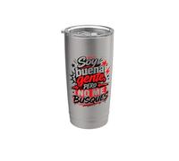 Soy Buena Gente Pero No Me Busques Humor Español Stainless Steel Insulated Tumbler