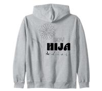 Soy hija de Dios, Catholic Believer Faith God Religious Zip Hoodie