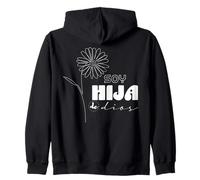 Soy hija de Dios Zip Hoodie