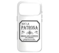 Soy La Patrona Hecha Una Cabrona Latina Chingona Cabrona Case for iPhone 17 Pro Max