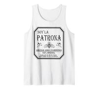 Soy La Patrona Hecha UNA Cabrona Latina Chingona Cabrona Tank Top