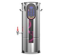 Soy Milk Machine, Large Stainless Steel Automatic Electric Soybean Milk Maker with Removable Filter for Breakfast Shops - 30L Capacity