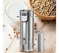 Soy Milk Machine - Stainless Steel Grinder with Removable Filter & Slag Separation, LED Smart Screen for Homemade Soy Milk, Bean Paste, Corn Soup, Juice