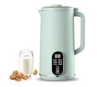 Soy Milk Maker Machine, 650ML Automatic Nut Milk Maker with 10 Blades, Self-Cleaning, Keep Warm, Delay Start, for Almonds, Oats, Soybeans, Fruits