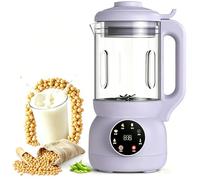 Soy Milk Maker ，nut Machine Juicer, with 10-blade Grinding Blade, One Button Start, 12 Hour Smart Reservation, Plant Milk Machine for Home Use purple