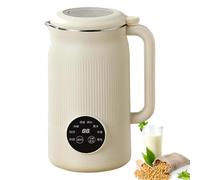 Soy & Nut Milk Maker 1.2L - 8-in-1 Automatic Almond Oat Milk Machine with 12-Blade, 18H Timer & 6H Keep Warm, Self-Cleaning Plant-Based Milk Maker for Home & Family green