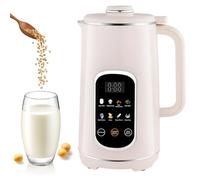Soy Nut Milk Maker, 1.2L Automatic Machine with 12-Blade, LED Screen, 18h Timer, 2H Keep Warm, Self-Cleaning, for Homemade Plant-Based Milk
