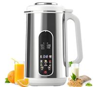 Soy Nut Milk Maker 1.2L Machine with Self-Clean Function & 20 Blades for Homemade Oat and Non-Dairy Milk Beverages, Multifunctional Appliance for Easy Use