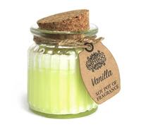 Soy Pot Of Fragrance Glass Jar Candle - Vanilla