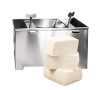 Soy Press, Stainless Steel Manual Multifunctional, Kitchen Bean Curd Pressing Mold, for Home Kitchen Commercial Restaurant Camping Picnic Homemade Cooking Food Preparation