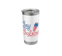Soy Salsero - Salsa Dancer Boricua Puerto Rico Pride Gift Stainless Steel Insulated Tumbler