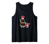 Soy Sauce Bottle Packet Kid Child Condiment Asian Tank Top