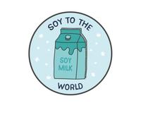 Soy To The World Women's Christmas T-Shirt - White - M - White