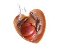 Soy Wax Air Freshener Pumpkin Spice scent - Heart Shaped Hanging Wardrobe Freshener - Scented Aroma Tablet - Wedding favour - Postable gift - Wax Sachet - Gift