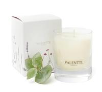 Soy Wax Scented Candle, Aromatherapy Essential Oils, Natural Ingredients, Long Lasting Fragrance, 40 Hours Burning Time, Made in the UK (Patchouli and Eucalyptus, 150g) - Valentte