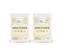 Soya Flour 2X1kg - by Bake Blend - Full Fat Enzyme Active Soy Flour for Baking - Natural Bread Improver for a Softer Crumb & Better Rise - High Protein - Vegan - Halal