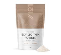 SOYA Lecithin Powder 100g - De-Oiled 97% Essential Fat - Premium Quality - Vegan, Non-GMO, Gluten Free - Recyclable Bag - by Alpha01
