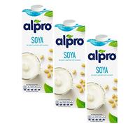 SOYA Original Milk Drink Sugar Free Low Fat Vegeterian Drink 1 Litre x 3