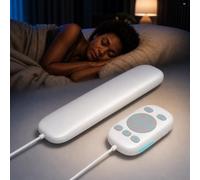 SOYAA Under Pillow Speaker, Bone Conduction, 36 Sounds & Timer | Bluetooth pillow speaker for under pillow listening, with TF card, 36 sounds, wired controls and a 30/60/90-minute timer
