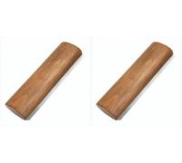 SOYDAN 1/2 PCS Equestrian Hair Brush - Wooden Horse Brush, Horse Shedding Supplies | Gentle Grooming Brush, Horse Hair Grooming Tool, Horses Stainless Steel Wood Handle Grooming Brush, 1.3 Inches,