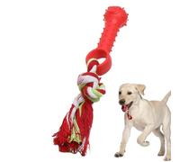 SOYDAN Dog Chew Toys with Rope | Puppy Chew Toys for Oral Hygiene - Food Grade Chew Toys, Soft Dog Toys, Toys