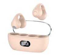 SOYDAN Ear Clip Earbuds, Genuine Wireless Earbuds, Cool Shape Earbuds with 24 Hours Whooping Cough, Noise Cancelling Earbuds for Driving Running Walking Cycling