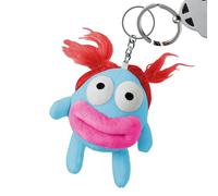 [SOYDAN] Funny Plush Keychain for Women, Girls, Cute Sausage Mouth Cartoon Pendant | Creative Gift for Wallet, Backpack, Cell Phone, Keychain, School Bag and More