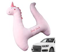 SOYDAN Travel Neck Pillows for Kids - H Shape Travel Pillow for Kids, Cute Pink Unicorn Style, Airplane Pillow for Children Breathable, Soft Neck Pillows