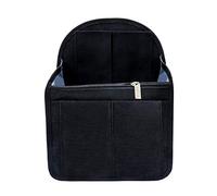 Soyizom Nylon Backpack Organiser Insert for Rucksack, Tote Bags, Handbag Shoulder Bags, Black