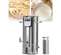 Soymilk Machine, Fully Automatic Grinding & Heating for Restaurants and Canteens, Removable Filter, Slag Separation Timer