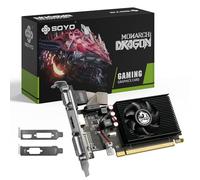 SOYO AMD Radeon R5 230 Low Profile Graphics Card, 2GB DDR3 64 Bit Video Card with HDMI 1.3A/VGA/DVI PCI Express x16 2.0 Small Form Factor Computer GPU (Single Fan Cooling)