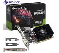 SOYO GT740 4GB DDR3 Gaming Graphics Card - NVIDIA GeForce GT740, PCIe 3.0 16x, VGA DVI Ports, Ideal for Gaming & Multimedia, Gaming Graphics Card | Aesthetic Design | Durable Gaming Card