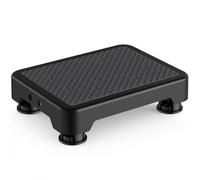 SOYO Mobility One Step Stool Platform for Adults & Elderly, Black-Black