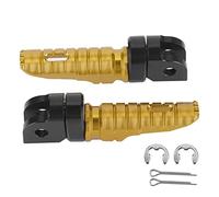 SOYTZBMK Motorcycle pegs Pair Of Front Foot Pegs Pedals Motorcycle Modification For H-ONDA CB1000R CB 1000R CB1000 R 2008-2019 2018 2017 2016 2015 2014 2013 2012 2011 2010 2009(Gold)