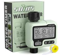 SOYUS Sprinkler Timers, Programmable Water Timer Outdoor Garden Hose Timer with Rain Delay/Manual/Automatic Watering System, Waterproof Digital Irrigation Timer System for Lawns, Yard and Pool