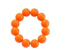 Soyzvteo Candy Color Round Beads Stretch Bracelet 70s 80s Chunky Acrylic Beaded Bracelet for Women Men Party Jewelry, S, Acrylic, no gemstone