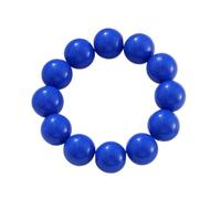Soyzvteo Candy Color Round Beads Stretch Bracelet 70s 80s Chunky Acrylic Beaded Bracelet for Women Men Party Jewelry, S, Acrylic, no gemstone