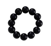 Soyzvteo Candy Color Round Beads Stretch Bracelet 70s 80s Chunky Acrylic Beaded Bracelet for Women Men Party Jewelry, S, Acrylic, no gemstone