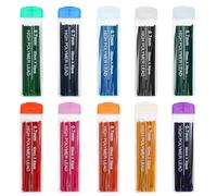 Sozize 10 Color Lead Refills 300 Pieces Pencil Lead Refill Colored Mechanical Pencil Lead Refills for Home Offices, 0.7 mm HB
