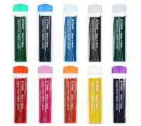 Sozize 10 Color Lead Refills 300 Pieces Pencil Lead Refill Colored Mechanical Pencil Lead Refills for Home Offices, 0.7 mm HB