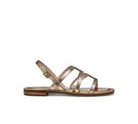 Geox Women's D Sozy QC A Slide Sandal, Lt Gold, 5 UK