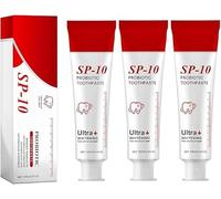 SP-10 Probiotic Toothpaste Oral Health Management,SP 10 Probiotic Toothpaste Whitening,Stain Removal,Fresh Mint Breath,Deep Cleaning Care (3)