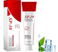 SP-10 Probiotics Toothpaste Oral Health Management, SP10 Probiotics Organic Toothpaste Ultra Whitening for Oral Health, Fresh Mint Breath, for Men & Women, Protects Teeth & Oral Health (1)