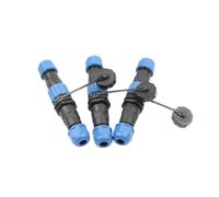 SP 13 Waterproof Docking Connector Plug 1/2/3/4/5/6/7/9P IP68 Cable Connector Panel Mount Wire Cable Aviation Plug