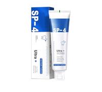 SP-4 4D Probiotic Toothpaste Super Whitening and Fresh Breath - 120g. Contains Bifidobacteria and Lactobacilli to Protect Teeth and Provide Long-Lasting Freshness.