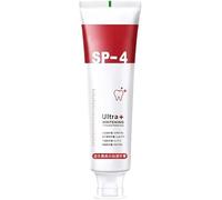 SP-4 Toothpaste, All Smiles Brightening & Stain Removing Toothpaste, Teeth Whitener, Natural Fresh Breath (Red)