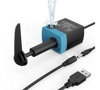 SP-400LV Large Handle Cat Water Fountain Pump, 5V USB Replacement Pump Compatible with Drinkwell Platinum & Platinum LED Pet Water Dispensers (No Adapter)