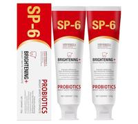 SP-6 Probiotic Whitening Toothpaste for Teeth Whitening and Gum Health, Daily Deep Clean & Stain Removal, Fresh Breath (2)