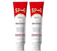 Sp-6 Ultra Whitening,Probiotic Brightening Toothpaste, Sp-6 Ultra Whitening Toothpaste,Deep Cleaning Care Toothpastes, Fresh Breath,Deep Cleaning Care(2 pcs)